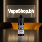 Detailed view of Twist Vapors E-Liquids Saltnic bottle, smooth salt nic for vaping.