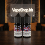 GB E-Liquids Saltnic featured bottle, sleek 10ml clear design with bold salt nic label for Bahrain vapers.