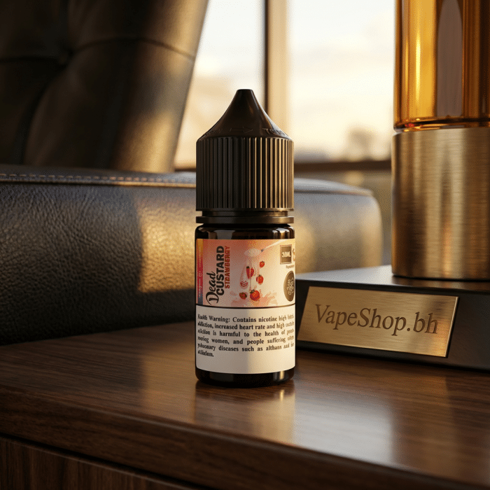 Dead custard nicotine salt juice 50/50 vg/pg bahrain-compliant
