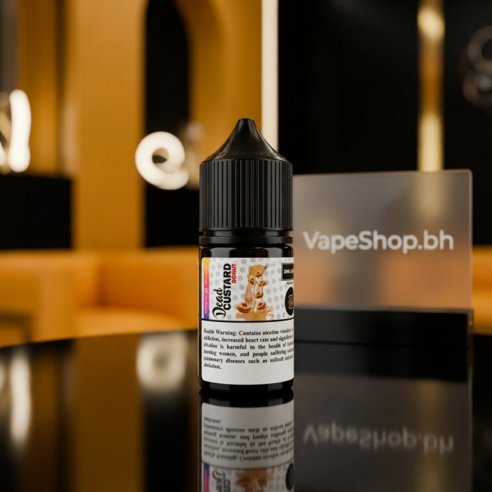 Dead custard salt nic pod system e-liquid fast absorption formula