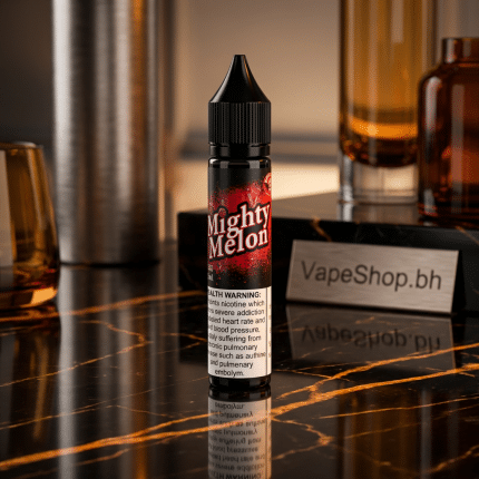 Mighty Sour E-Liquids Saltnic 30ml bottle with vibrant sour candy design, high-strength salt nic vape juice for Bahrain vapers