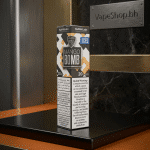 Close-up of VGOD SaltNic 30ml e-juice bottle, fruit-flavored nic salts ideal for Bahrain pod systems