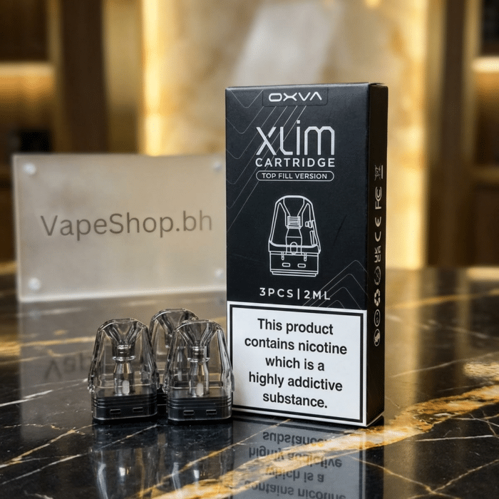 Xlim cartridge 2ml tpd compliant refillable pod