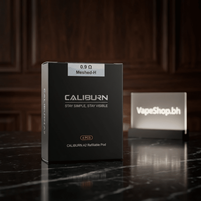 Caliburn a2 replacement pods featuring 0. 9ohm un2 mesh coil and pro-focs technology