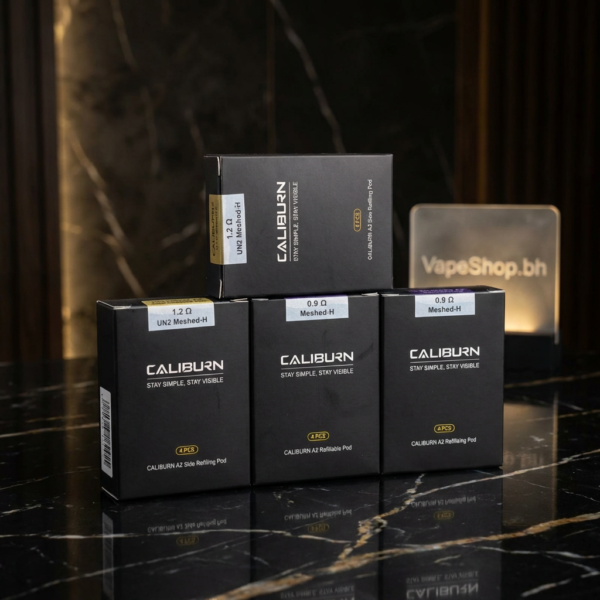 Uwell Caliburn A2 pod system with 520mAh battery and 2ml refillable pod capacity