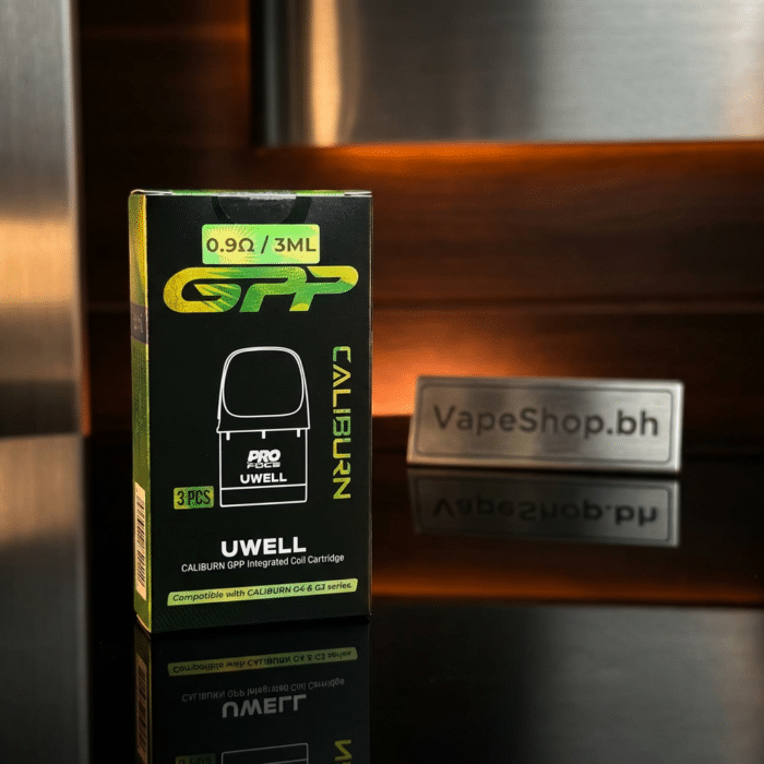 Uwell caliburn gpp g4 pod 0. 9ohm coil, transparent mouthpiece, ideal caliburn g4 pods bahrain