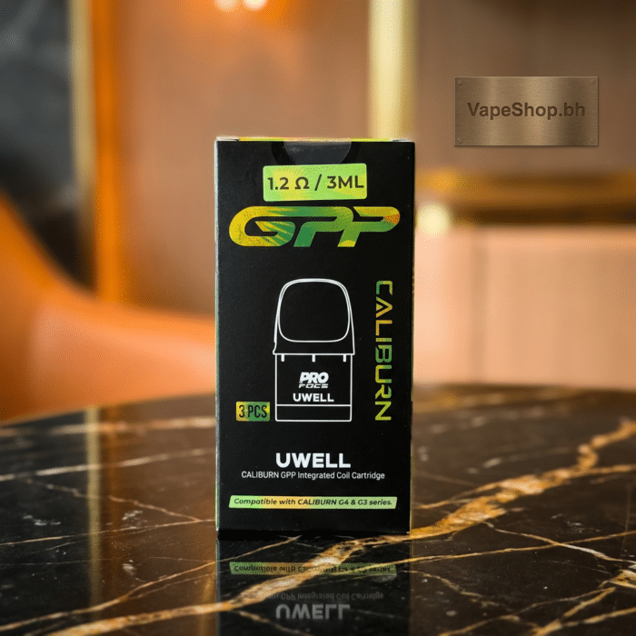 Pack of uwell caliburn g4 gpp pods, leak-resistant design for g4 system, bahrain vape coils and pods
