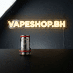 Packaged Vaporesso GTi mesh coils display, multiple black mesh replacements for iTank in Bahrain vape store