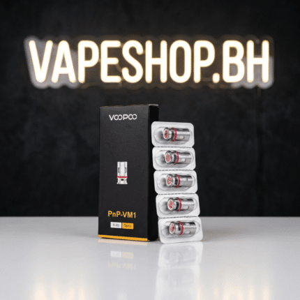 Pack of authentic Voopoo PnP-VM1 mesh replacement coils 0.3ohm, organic cotton for Voopoo pods, Bahrain vapes