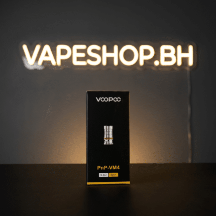Pack of 5 Voopoo PnP-VM4 0.6Ω mesh coils, 20-28W compatible for Voopoo pods, Bahrain vapers.