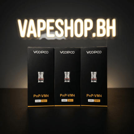 Voopoo PnP-VM4 0.6ohm mesh replacement coils 5-pack for vape pods, Bahrain vape shop essential.