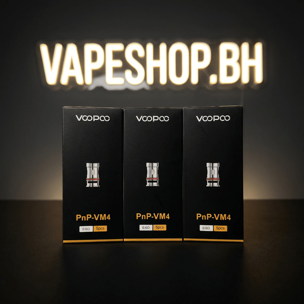 3708114 Voopoo pnp-vm4 0. 6ohm mesh replacement coils 5-pack for vape pods, bahrain vape shop essential.