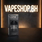 Blue Vaporesso Luxe Q 2ml mesh pod highlighting SSS leakproof tech and compact shape for Bahrain users.