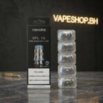 Pack of 5 Nevoks SPL 10 replacement coils, 0.6ohm mesh, plug-and-play for Nevoks Feelin, Bahrain vaping