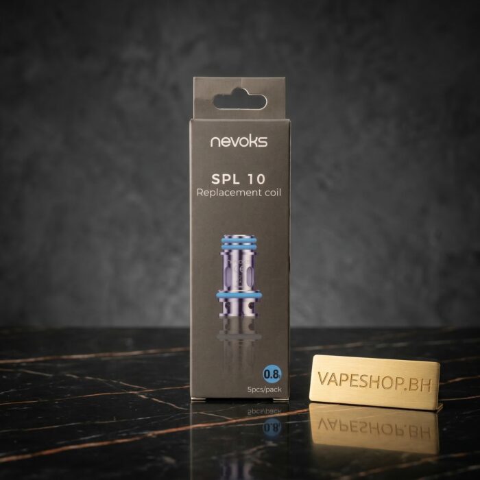 Nevoks brand spl 10 coils in 5pcs pack, 1. 0ohm resistance option, compact shape for pod systems bahrain