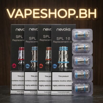 Nevoks SPL 10 coils 5-pack for Feelin pods, mesh design, Bahrain vape replacement coils featured view