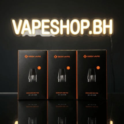 Geekvape One Pod featured view, sleek black slim vape pen with 780mAh battery, Aegis drop-proof design for Bahrain vapers