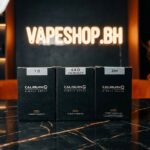 UWELL Caliburn G pod in sleek black zinc-alloy chassis with 2mL top-fill capacity and magnetic connection for Bahrain vapers