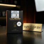 Pack of UWELL **Caliburn G2 pods** CRC 0.8ohm for Bahrain, featuring side view of durable refillable cartridges