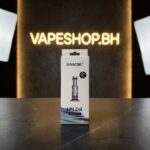 Side view of **SMOK LP1 coil** pack showing 0.9ohm MTL turbo mesh coils, 5-pack for Novo 4, Bahrain vape shop.