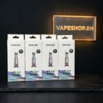 Pack of 5 **SMOK LP1 coils** in black cylindrical design with mesh and MTL options for Novo 4 pods, Bahrain vape coils.