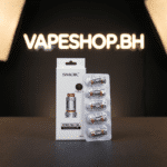 Close-up of SMOK RPM 80 RGC pod showing conical mesh coil and side airflow slots, Bahrain vape pod