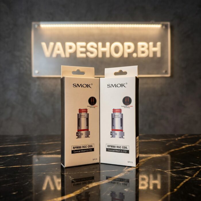 Smok rpm 80 rgc replacement pod cartridge with 0. 17ω coil installed, compact design for rpm80 kit