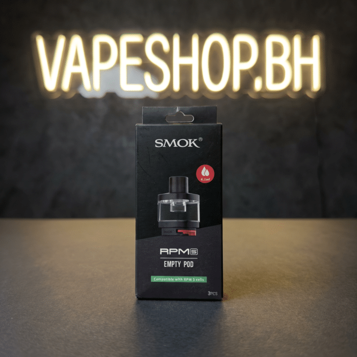 Smok rpm 5 replacement pod 6. 5ml capacity with sliding top fill system
