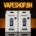 Slim black Smok Solus Pod with 700mAh battery, 3ml capacity, draw-activated vape pod kit for Bahrain vapers