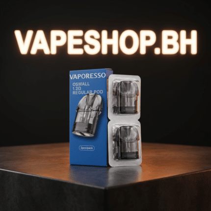 Compact Vaporesso Osmall Pod in black zinc-alloy chassis with 2mL refillable pod, 350mAh battery, ideal Bahrain vape pod system