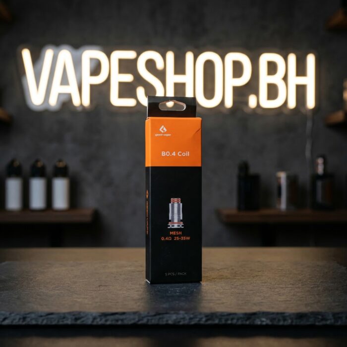 Pack of 5 geekvape b series coils showing 0. 2ω dtl option, durable kanthal mesh for vape pods in bahrain.