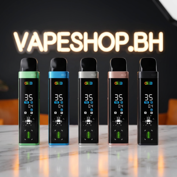 UWELL Caliburn G3 Pro Kit sleek zinc-alloy pod vape with full LCD screen and 1000mAh battery for Bahrain SaltNic users