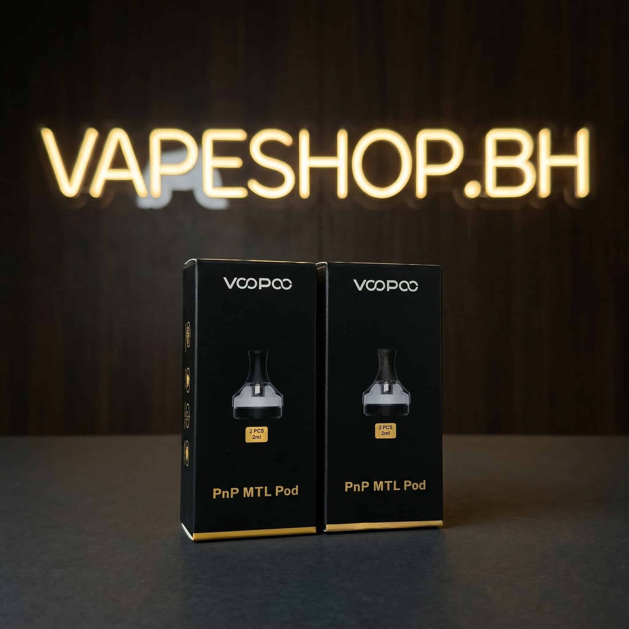 3766790 Voopoo pnp mtl pod in translucent pctg, 2ml capacity, ergonomic bionic design with elongated mtl drip tip for bahrain vapers