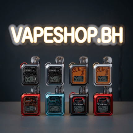 UWELL Caliburn GK3 pod system in sleek black with digital LCD screen and 900mAh battery for Bahrain vapers