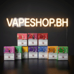 Mazaj Switch Pod disposable vape featured view, sleek black design with 12000 puffs pod for Bahrain vapers