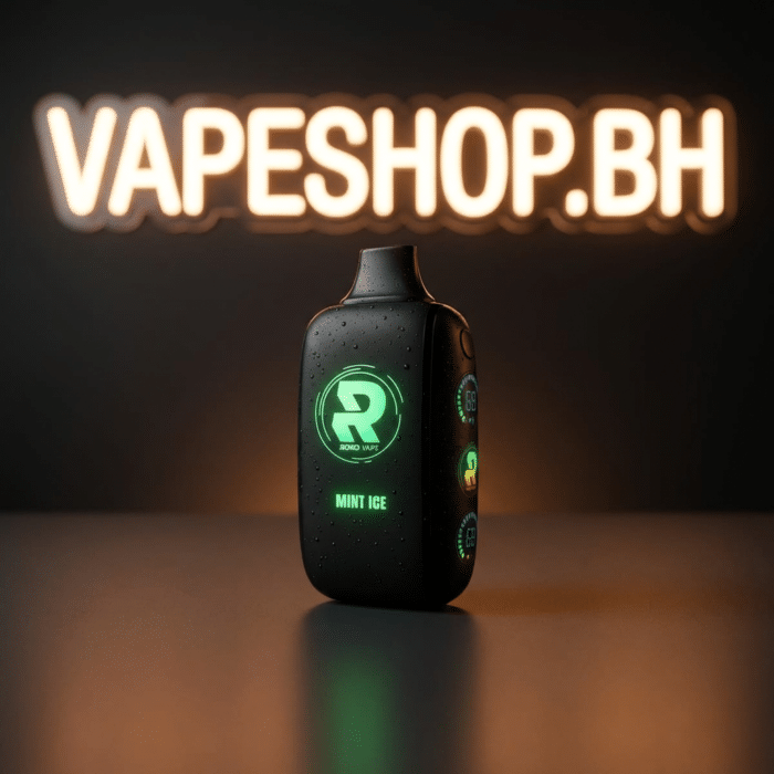 Roxo roxo two 20k disposable close-up showing vibrant colors, dual mesh coils, type-c port on slim 94mm body, bahrain vape shop pick