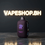 Compact ROXO Roxo Two 20K disposable front view, clear LED screen, rechargeable 850mAh battery, high-puff Bahrain disposable vape