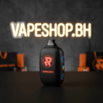 Elegant black ROXO Roxo Two 20K disposable with visible screen indicators, 20ml capacity, dual mode for Bahrain vape enthusiasts