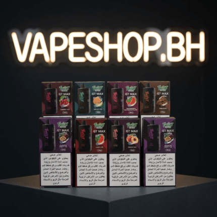 Twist Vapors GT Max 20000 disposable vape in sleek design with branding, Bahrain vape shop featured product