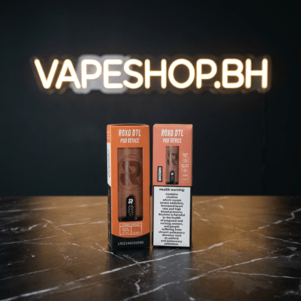 Roxo DTL disposable vape device with sub-ohm coils for large clouds and intense flavor