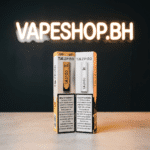 Sleek Tazpod device disposable vape in Bahrain, compact pod-style design with advanced tech for seamless vaping experience.