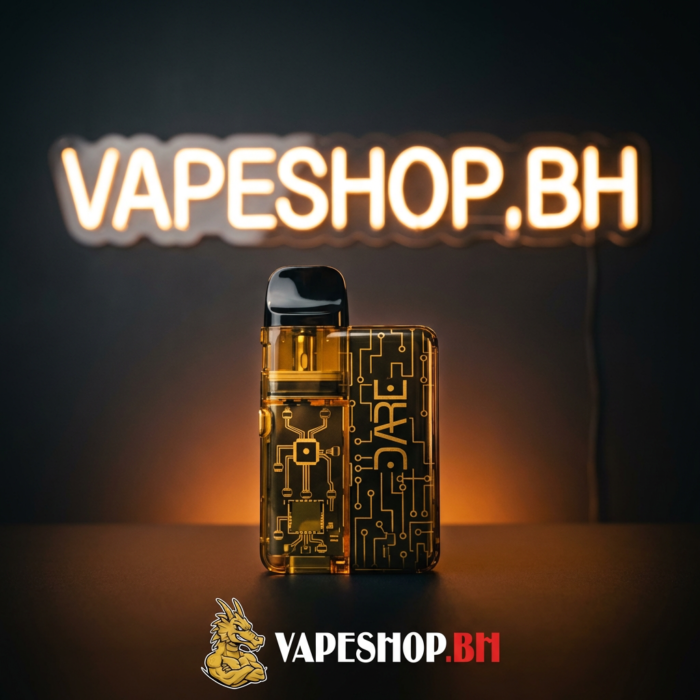 Dare slim kit salt nic pod system with ultra-slim design and usb-c charging port