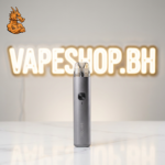 Geekvape Wenax H1 starter kit in gunmetal, showing 2.5ml pods with 0.7ohm and 1.4ohm mesh coils for smooth MTL.