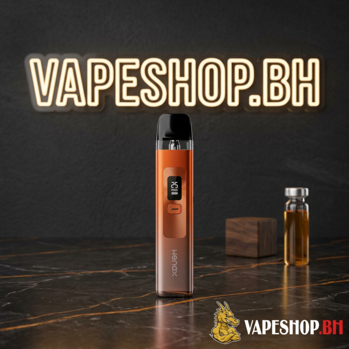 Sleek geekvape wenax q kit pod vape in compact zinc-alloy design with 1000mah battery for bahrain vapers