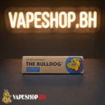 Bulldog Rolling Paper booklet showing brown unbleached papers with natural gum edge for Bahrain vapers