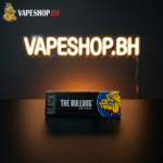 King Size Slim Bulldog Rolling Paper stack, silver thin sheets displaying classic bulldog print