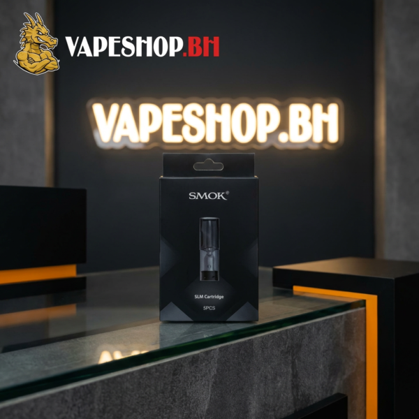 Smok SLM Cartridge pack with 0.8ml pods and 1.8ohm coils for SLM pod vape, Bahrain vape shop essential
