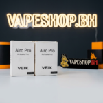 Airo PRO refillable pod with 2ml capacity and organic cotton wicking system