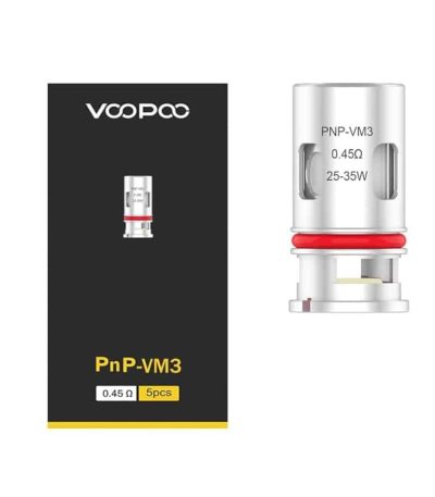 VOOPOO PnP Replacement Coil, VM3, Mesh, 0.45 Ohm