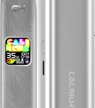 Uwell Caliburn G4 Pod System Kit 1300mAh 35W, Color: (Twilight Silver)